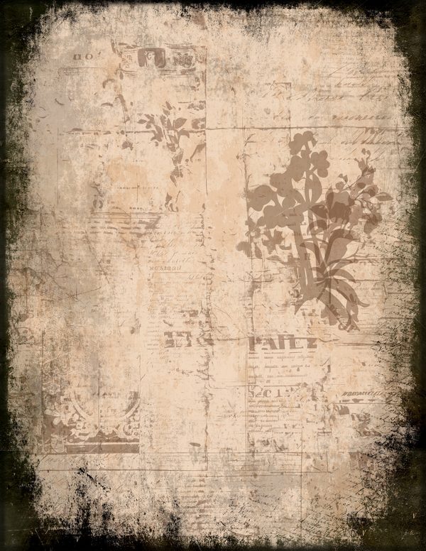 Journal Writing Pages: 50 Lined Frames and Textures - Gothic Bestiary - Commercial Use — image 41