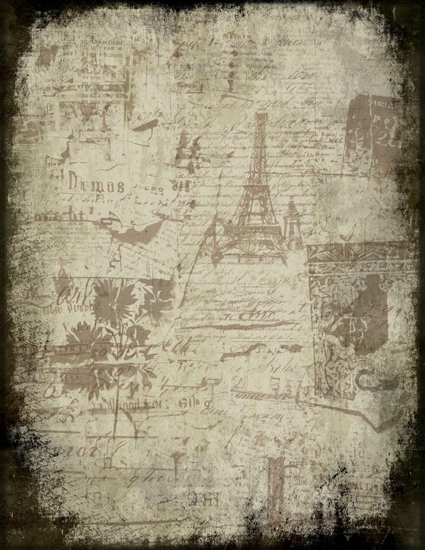 Journal Writing Pages: 50 Lined Frames and Textures - Gothic Bestiary - Commercial Use — image 42