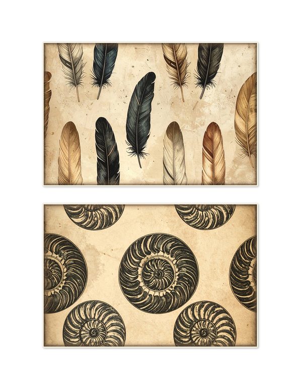 Ephemera Kit: 84 Printable Cards, Tags and Word Strips - Cabinet of Curiosities - Commercial Use — image 16