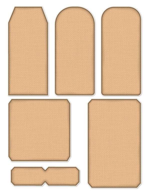 Ephemera Kit: 84 Printable Cards, Tags and Word Strips - Cabinet of Curiosities - Commercial Use — image 69