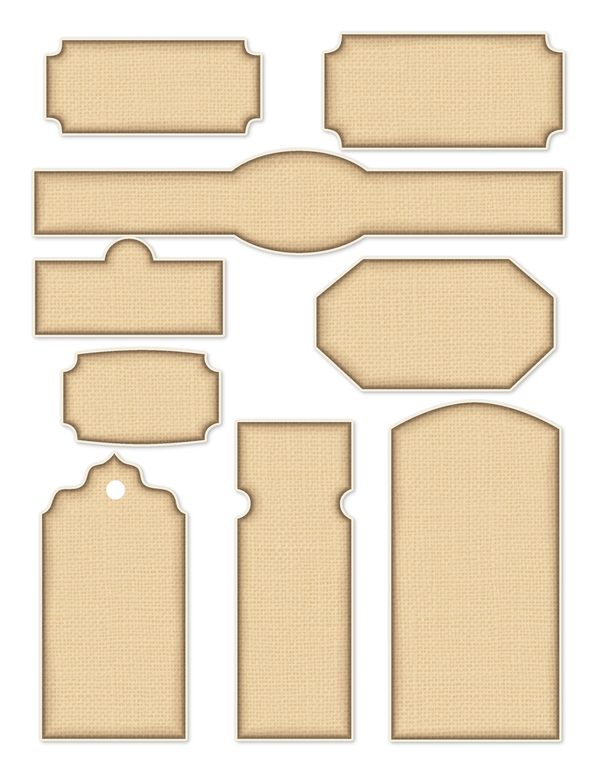 Ephemera Kit: 84 Printable Cards, Tags and Word Strips - Cabinet of Curiosities - Commercial Use — image 72
