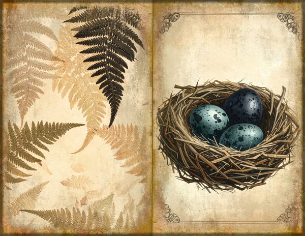 Junk Journal Spreads: 75 Open Book Planner Pages - Cabinet of Curiosities - Commercial Use — image 21