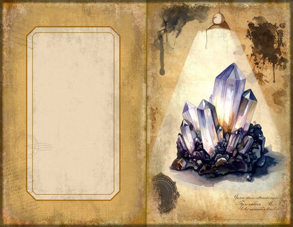 Junk Journal Spreads: 75 Open Book Planner Pages - Cabinet of Curiosities - Commercial Use — image 34