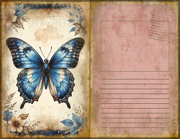 Junk Journal Spreads: 75 Open Book Planner Pages - Cabinet of Curiosities - Commercial Use — image 37