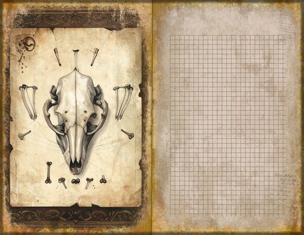 Junk Journal Spreads: 75 Open Book Planner Pages - Cabinet of Curiosities - Commercial Use — image 38