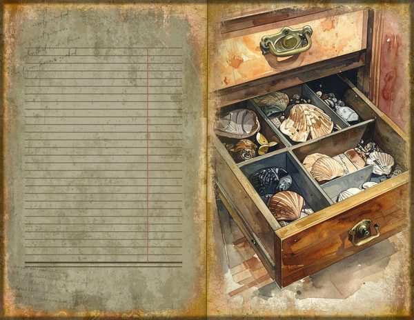 Junk Journal Spreads: 75 Open Book Planner Pages - Cabinet of Curiosities - Commercial Use — image 42