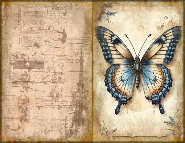 Junk Journal Spreads: 75 Open Book Planner Pages - Cabinet of Curiosities - Commercial Use — image 52