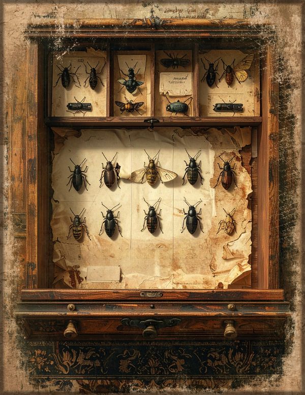 Junk Journal Pages: 150 Printable Sheets - Cabinet of Curiosities - Commercial Use — image 3