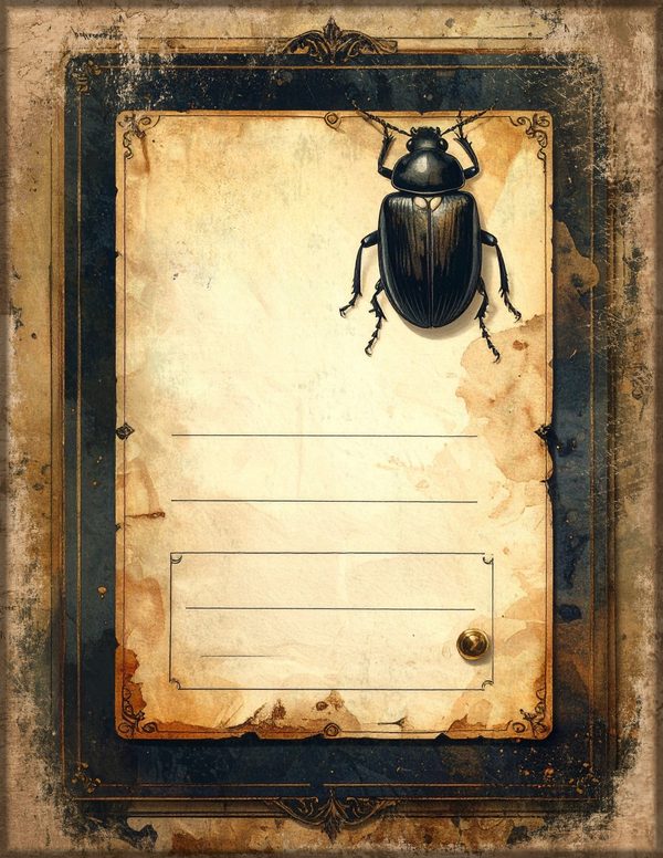 Junk Journal Pages: 150 Printable Sheets - Cabinet of Curiosities - Commercial Use — image 7