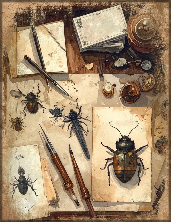 Junk Journal Pages: 150 Printable Sheets - Cabinet of Curiosities - Commercial Use — image 11