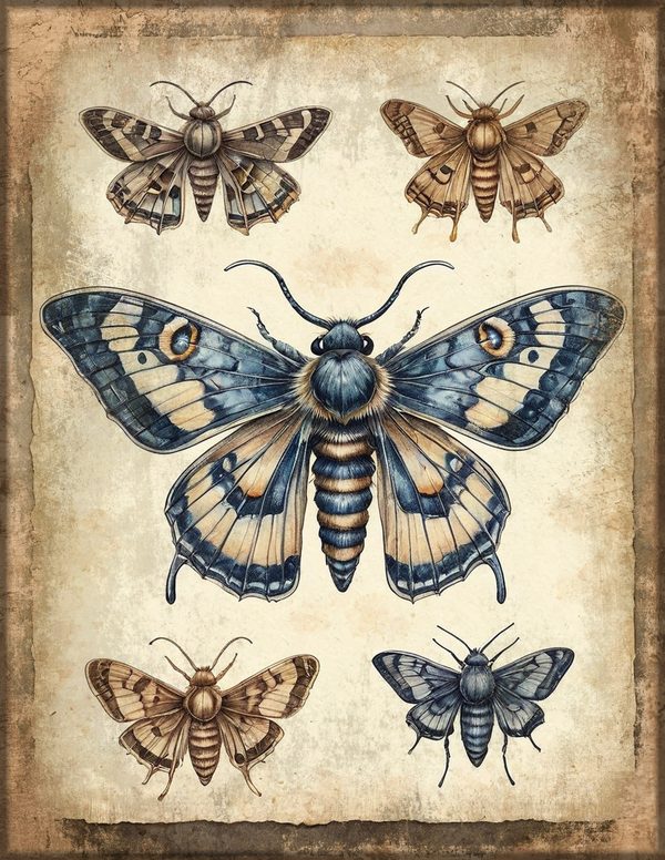 Junk Journal Pages: 150 Printable Sheets - Cabinet of Curiosities - Commercial Use — image 15