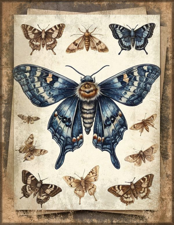 Junk Journal Pages: 150 Printable Sheets - Cabinet of Curiosities - Commercial Use — image 21