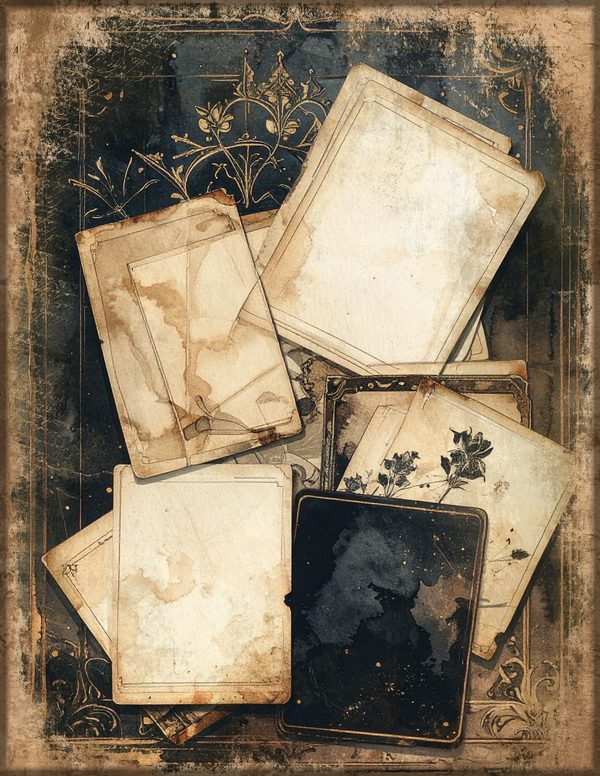 Junk Journal Pages: 150 Printable Sheets - Cabinet of Curiosities - Commercial Use — image 24