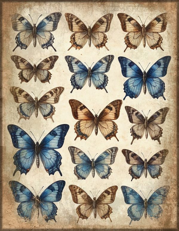 Junk Journal Pages: 150 Printable Sheets - Cabinet of Curiosities - Commercial Use — image 33