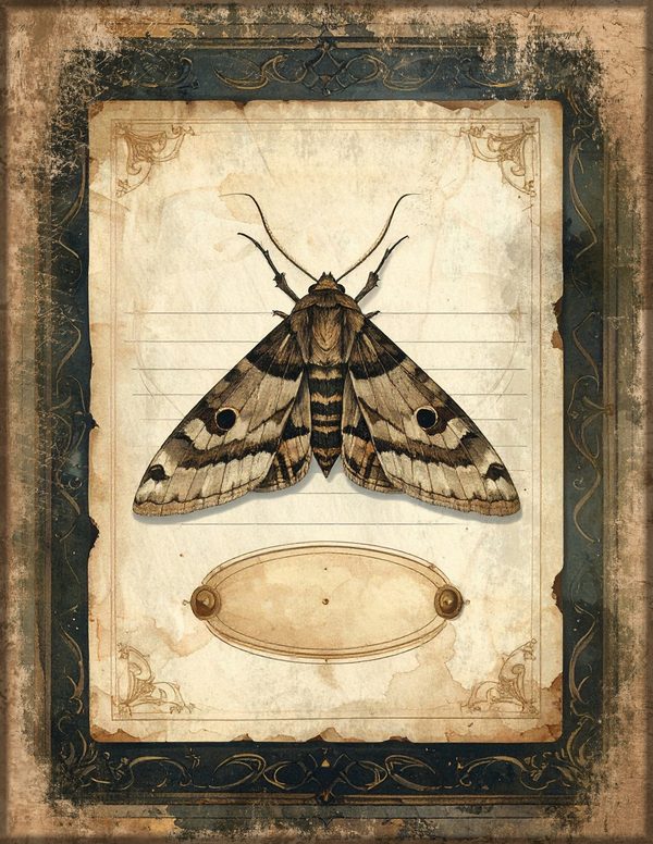 Junk Journal Pages: 150 Printable Sheets - Cabinet of Curiosities - Commercial Use — image 44