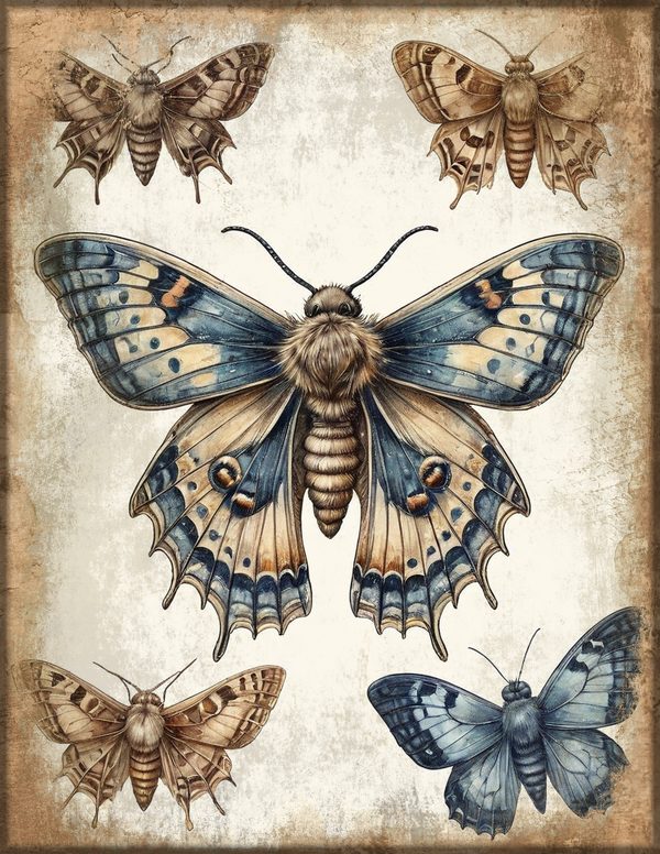 Junk Journal Pages: 150 Printable Sheets - Cabinet of Curiosities - Commercial Use — image 55