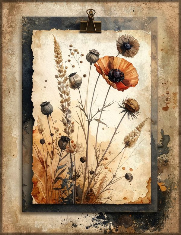 Junk Journal Pages: 150 Printable Sheets - Cabinet of Curiosities - Commercial Use — image 68