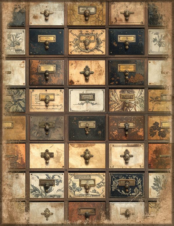 Junk Journal Pages: 150 Printable Sheets - Cabinet of Curiosities - Commercial Use — image 76