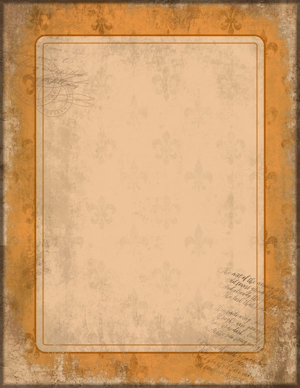 Journal Writing Pages: 50 Lined Frames and Textures - Cabinet of Curiosities - Commercial Use — image 28