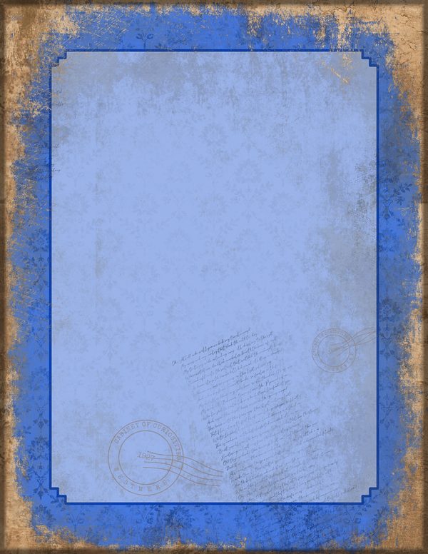 Journal Writing Pages: 50 Lined Frames and Textures - Cabinet of Curiosities - Commercial Use — image 29