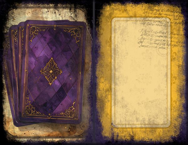 Junk Journal Spreads: 75 Open Book Planner Pages - Gothic Seance - Commercial Use — image 32