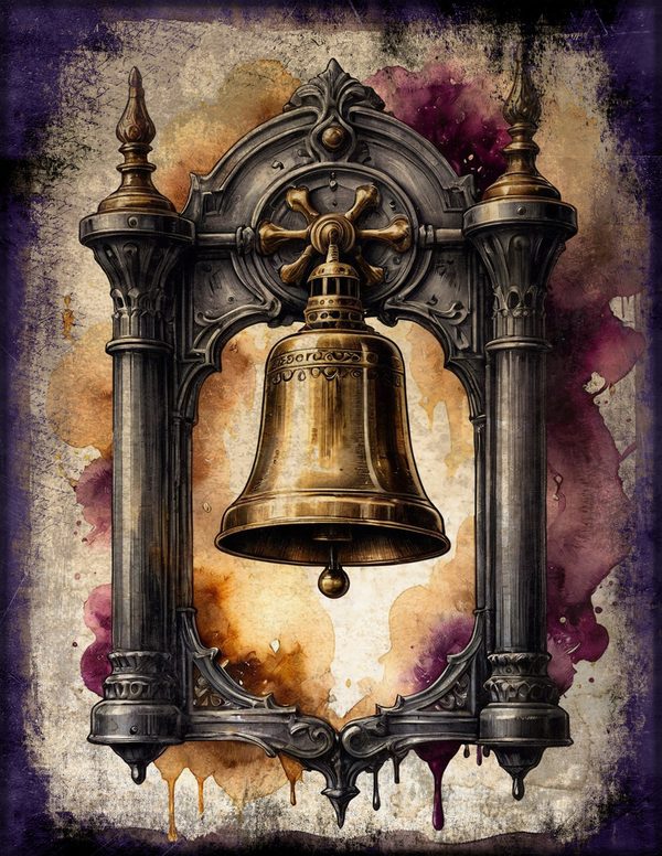 Junk Journal Pages: 150 Printable Sheets - Gothic Seance - Commercial Use — image 8