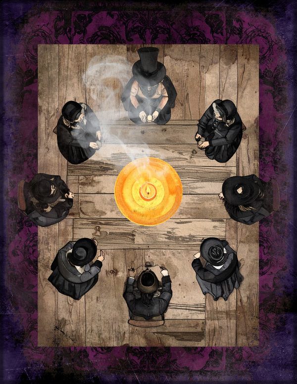 Junk Journal Pages: 150 Printable Sheets - Gothic Seance - Commercial Use — image 21
