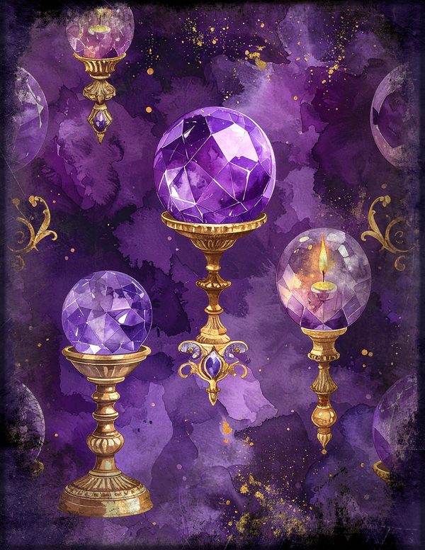 Junk Journal Pages: 150 Printable Sheets - Gothic Seance - Commercial Use — image 26