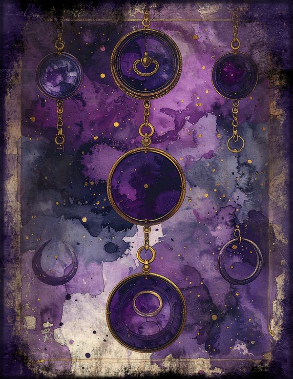 Junk Journal Pages: 150 Printable Sheets - Gothic Seance - Commercial Use — image 31