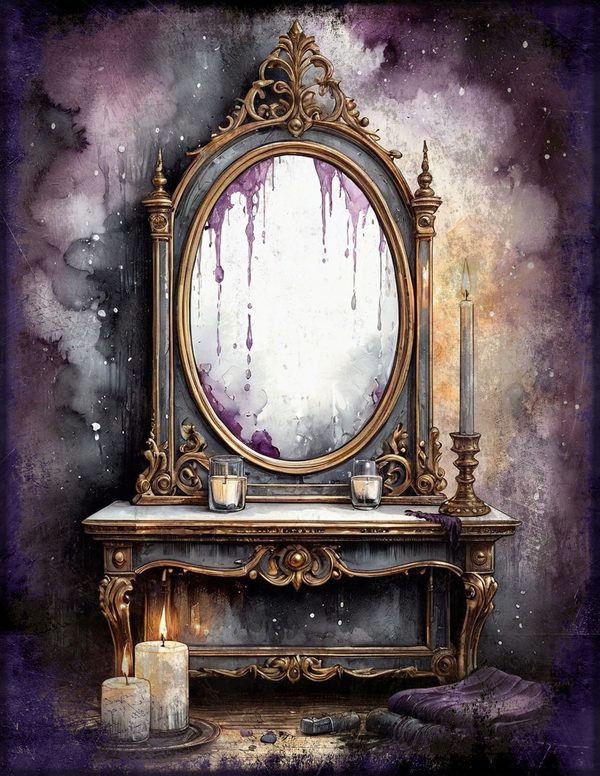 Junk Journal Pages: 150 Printable Sheets - Gothic Seance - Commercial Use — image 38