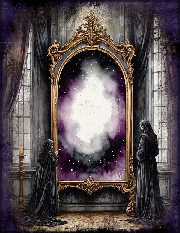 Junk Journal Pages: 150 Printable Sheets - Gothic Seance - Commercial Use — image 39