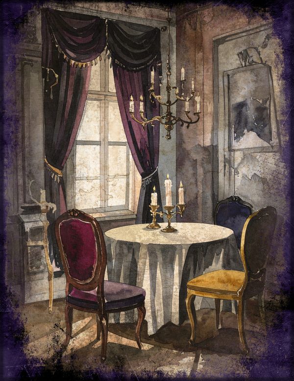 Junk Journal Pages: 150 Printable Sheets - Gothic Seance - Commercial Use — image 49