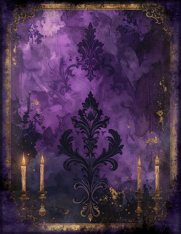 Junk Journal Pages: 150 Printable Sheets - Gothic Seance - Commercial Use — image 62