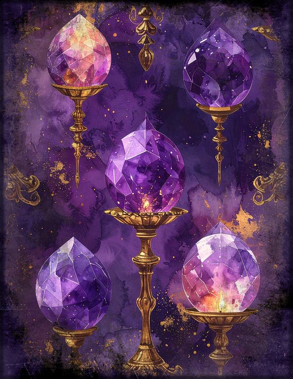 Junk Journal Pages: 150 Printable Sheets - Gothic Seance - Commercial Use — image 75