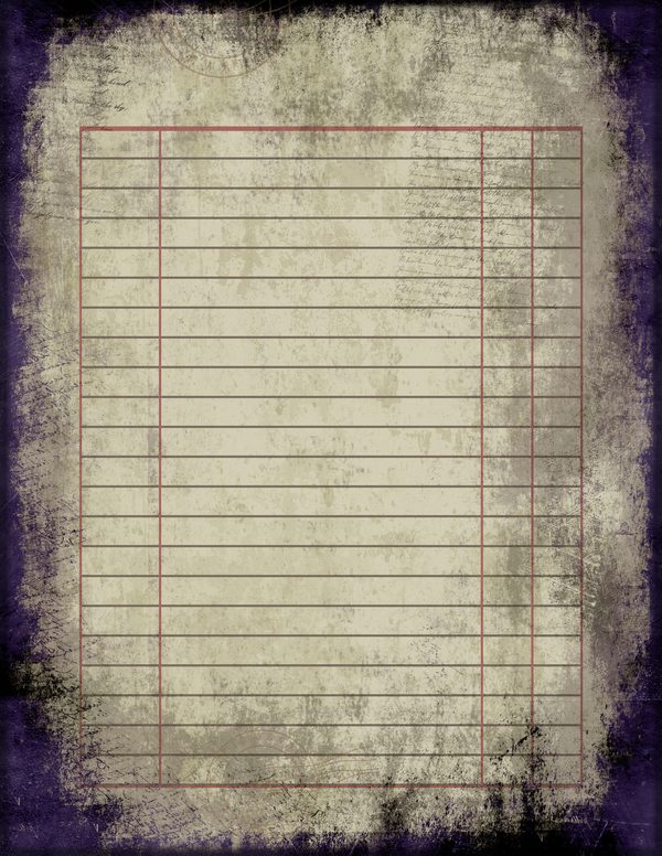 Junk Journal Pages: 150 Printable Sheets - Gothic Seance - Commercial Use — image 102