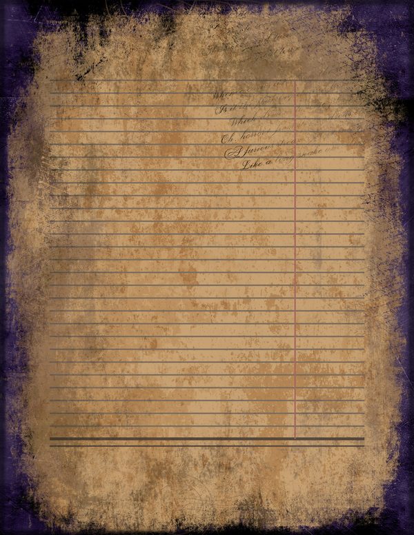 Junk Journal Pages: 150 Printable Sheets - Gothic Seance - Commercial Use — image 115