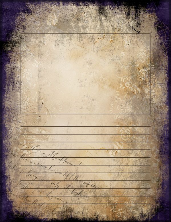 Junk Journal Pages: 150 Printable Sheets - Gothic Seance - Commercial Use — image 120