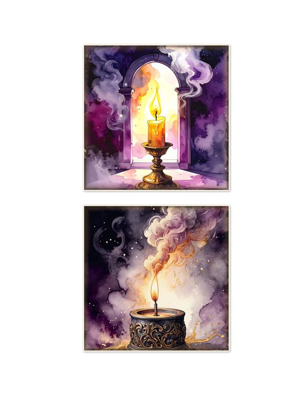 Ephemera Kit: 81 Printable Cards, Tags and Word Strips - Gothic Seance - Commercial Use — image 6