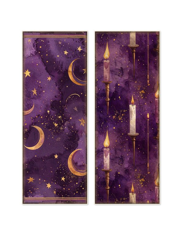 Ephemera Kit: 81 Printable Cards, Tags and Word Strips - Gothic Seance - Commercial Use — image 14