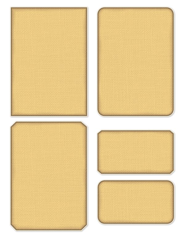 Ephemera Kit: 81 Printable Cards, Tags and Word Strips - Gothic Seance - Commercial Use — image 65