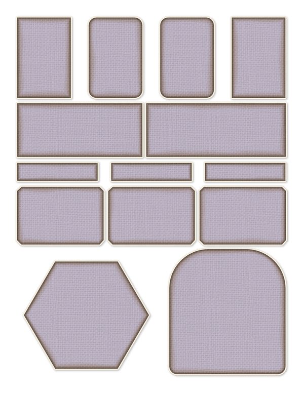 Ephemera Kit: 81 Printable Cards, Tags and Word Strips - Gothic Seance - Commercial Use — image 67