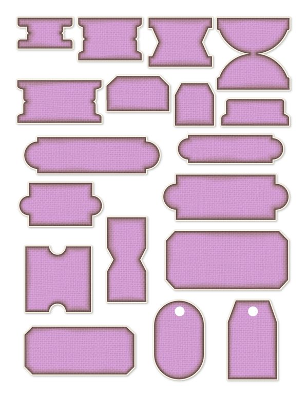 Ephemera Kit: 81 Printable Cards, Tags and Word Strips - Gothic Seance - Commercial Use — image 68