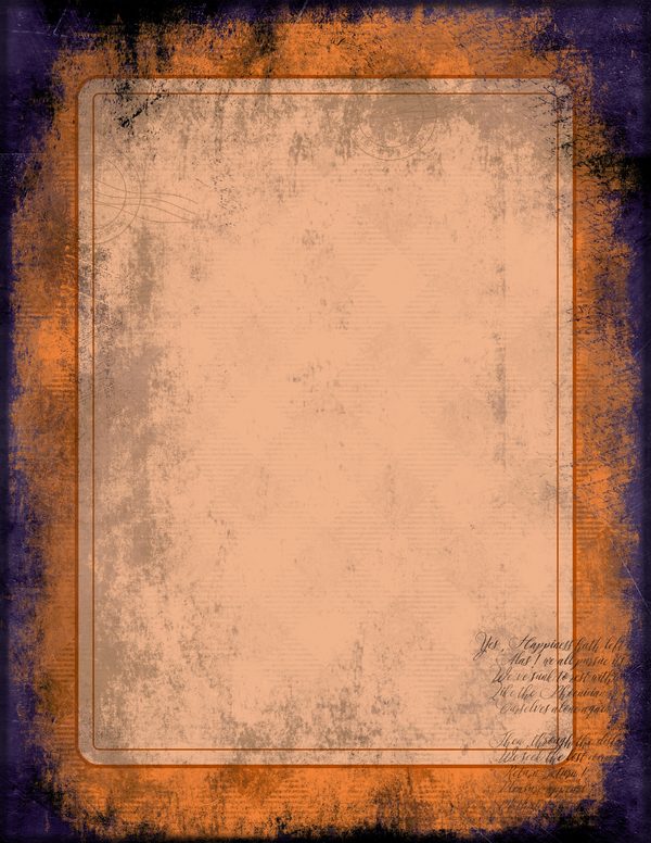 Journal Writing Pages: 50 Lined Frames and Textures - Gothic Seance - Commercial Use — image 27