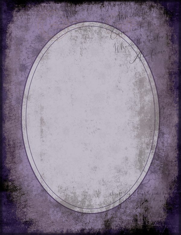 Journal Writing Pages: 50 Lined Frames and Textures - Gothic Seance - Commercial Use — image 30
