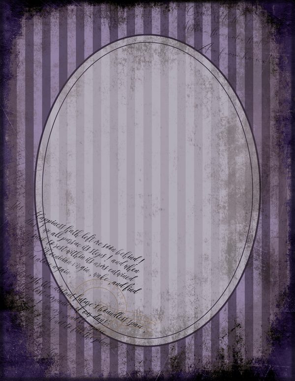 Journal Writing Pages: 50 Lined Frames and Textures - Gothic Seance - Commercial Use — image 32