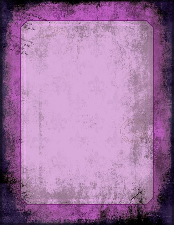 Journal Writing Pages: 50 Lined Frames and Textures - Gothic Seance - Commercial Use — image 35