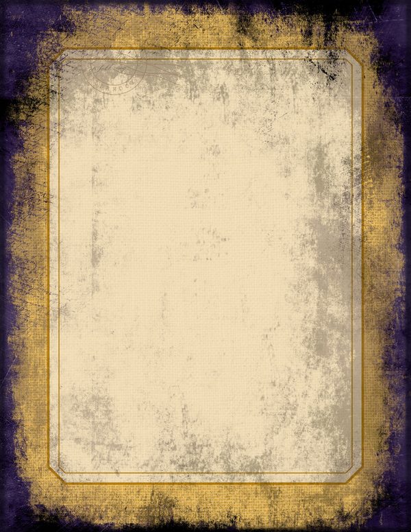 Journal Writing Pages: 50 Lined Frames and Textures - Gothic Seance - Commercial Use — image 38