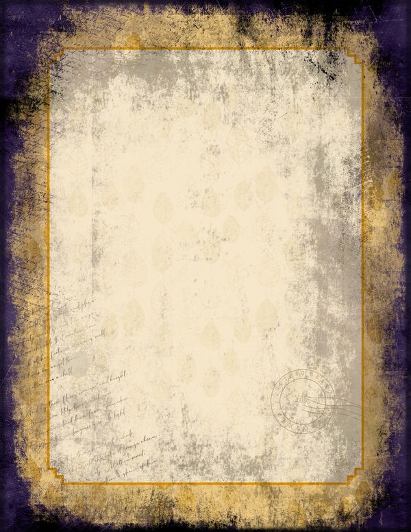 Journal Writing Pages: 50 Lined Frames and Textures - Gothic Seance - Commercial Use — image 40