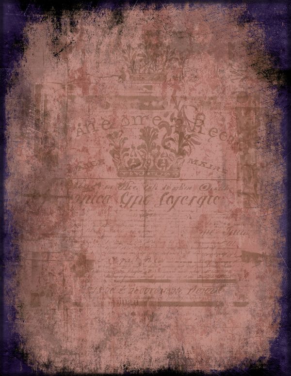 Journal Writing Pages: 50 Lined Frames and Textures - Gothic Seance - Commercial Use — image 47