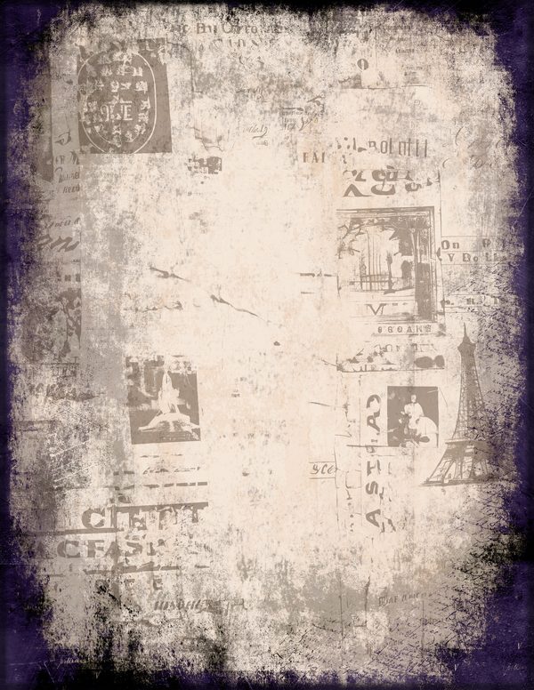 Journal Writing Pages: 50 Lined Frames and Textures - Gothic Seance - Commercial Use — image 49